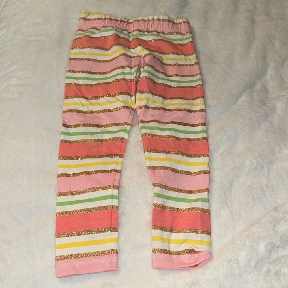 Tommy Bahama size extra small pants multicolor with gold glitter